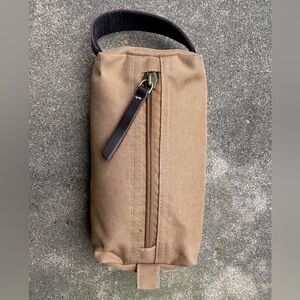 Timberland Men’s Travel Shaving Bag Canvas and Leather